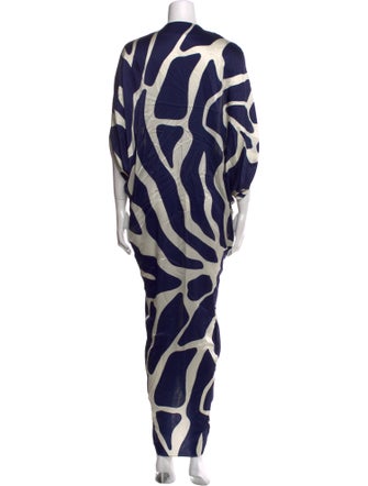 Silvia Tcherassi Silk Long Dress