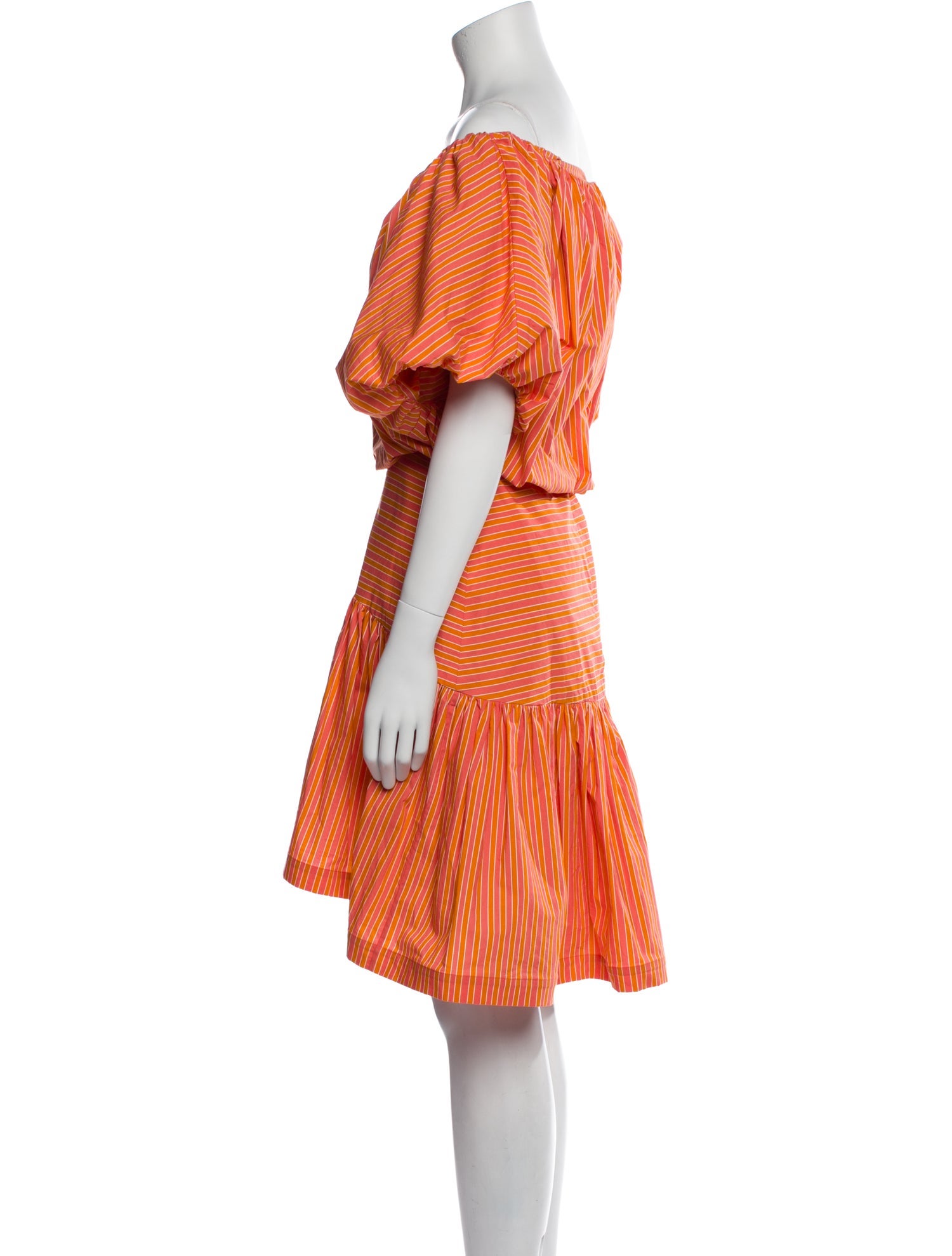 Silvia Tcherassi Striped Mini Dress