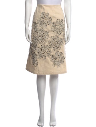 Silvia Tcherassi Floral Print Knee-Length Skirt