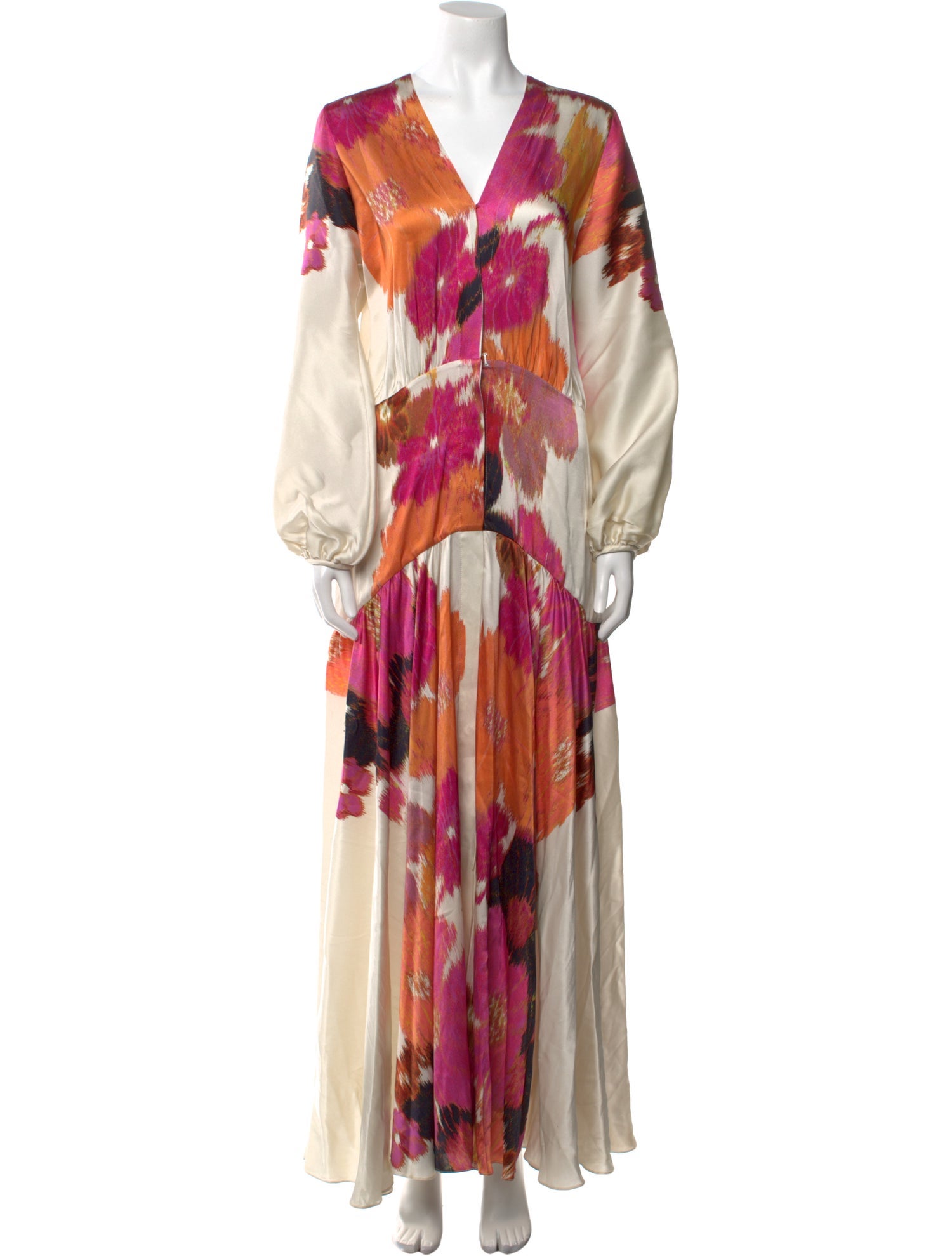 Silvia Tcherassi Silk Long Dress