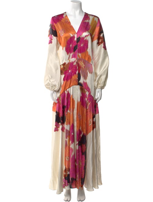 Silvia Tcherassi Silk Long Dress