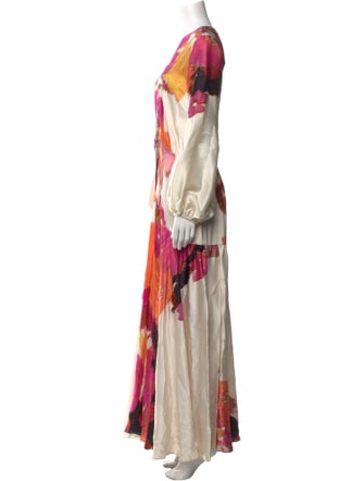 Silvia Tcherassi Silk Long Dress