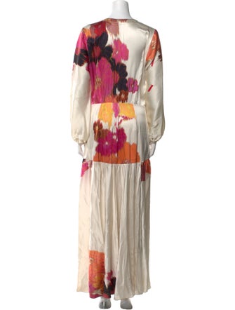 Silvia Tcherassi Silk Long Dress