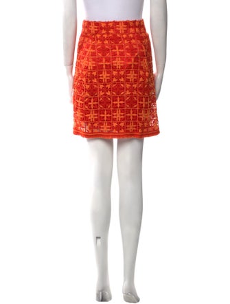 Silvia Tcherassi Printed Mini Skirt