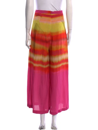 Silvia Tcherassi Printed Wide Leg Pants