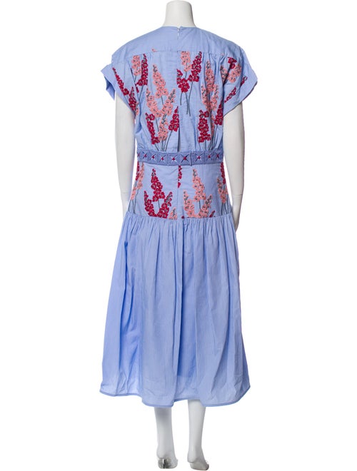 Silvia Tcherassi Patterned Long Dress