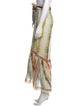 Silvia Tcherassi Tie-Dye Print Long Skirt