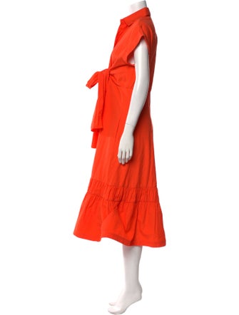 Silvia Tcherassi V-Neck Long Dress