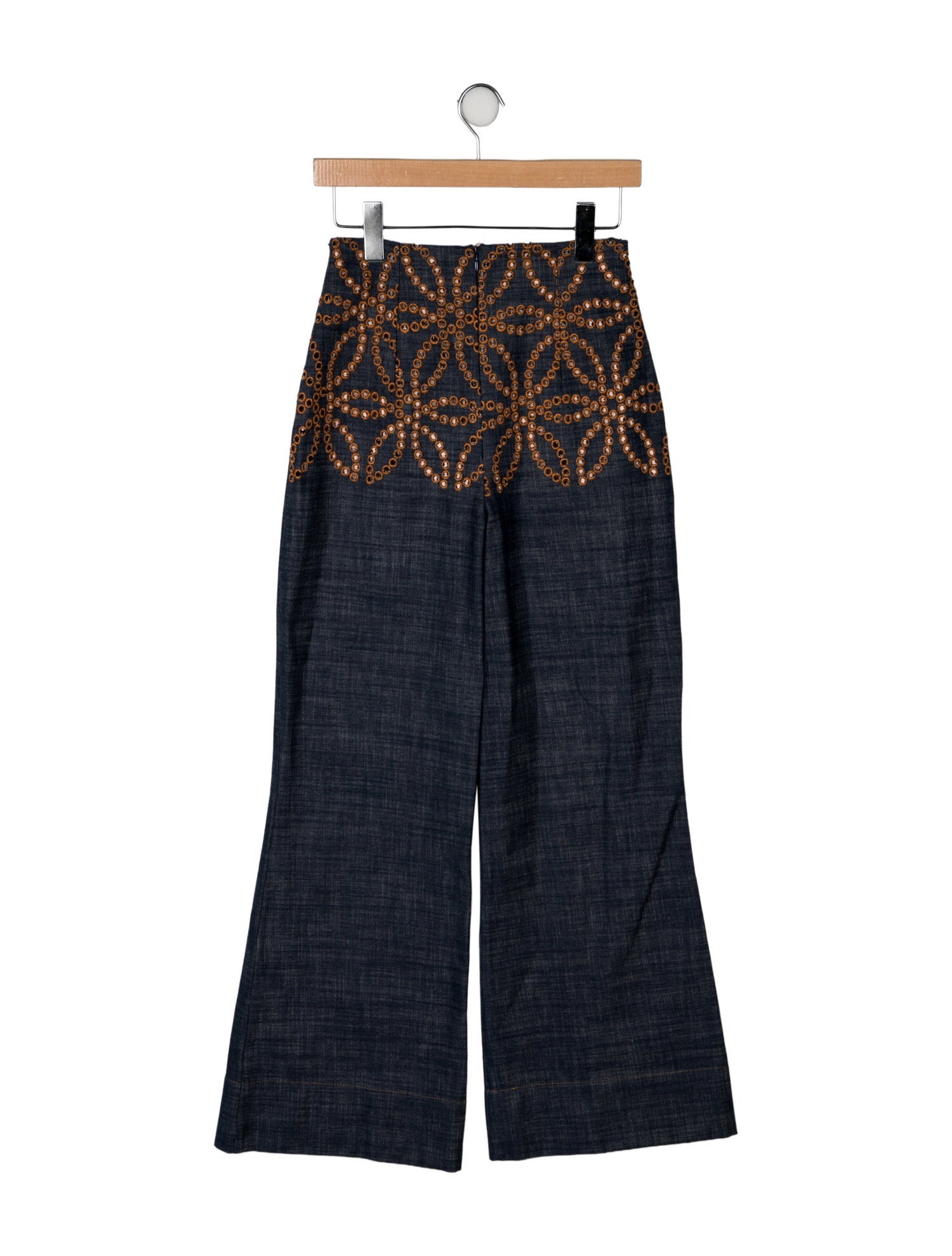 Silvia Tcherassi High-Rise Wide Leg Jeans