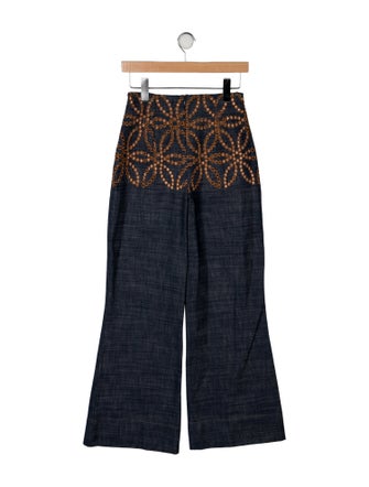 Silvia Tcherassi High-Rise Wide Leg Jeans