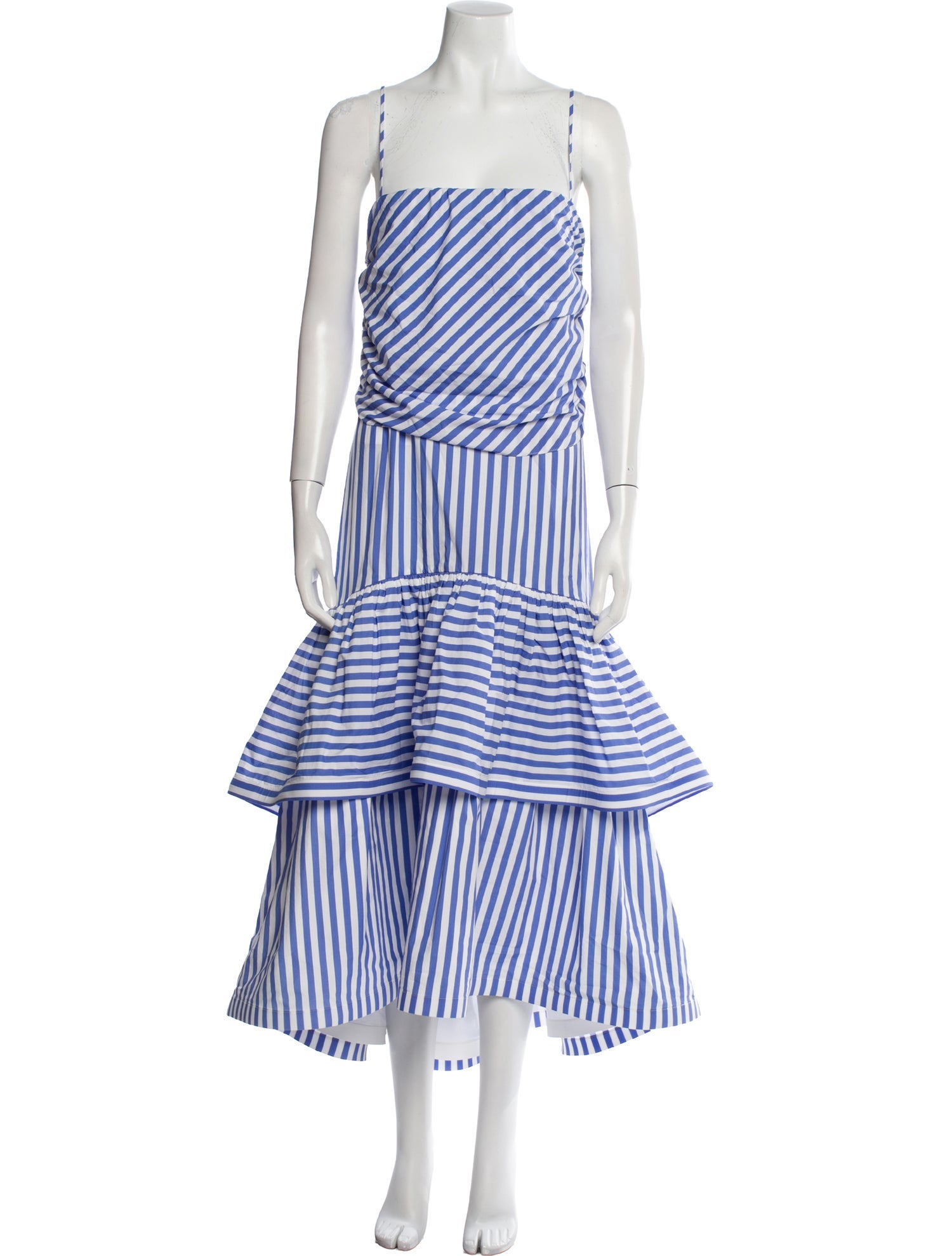 Silvia Tcherassi Striped Long Dress