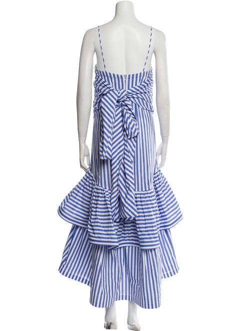 Silvia Tcherassi Striped Long Dress