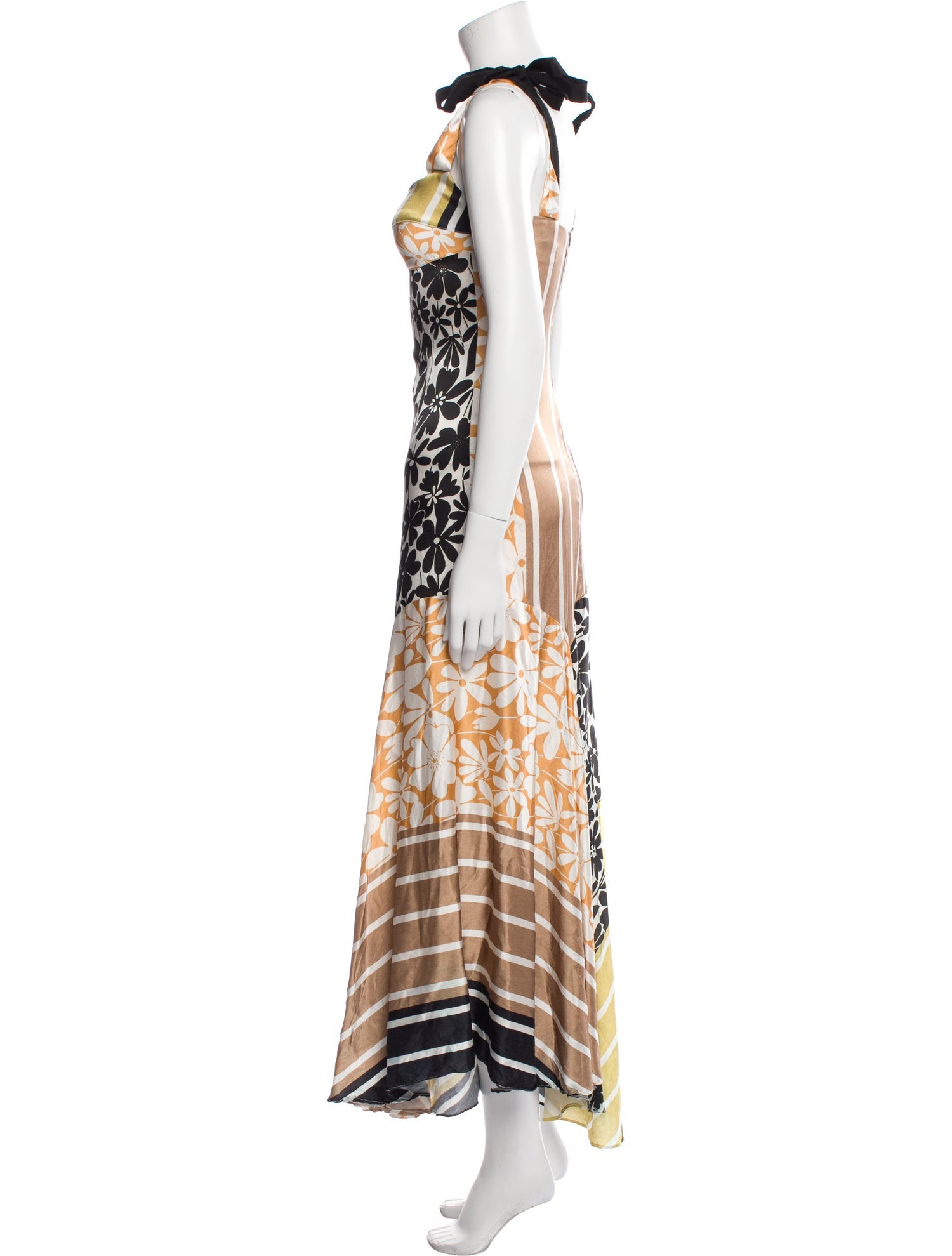 Silvia Tcherassi Silk Long Dress