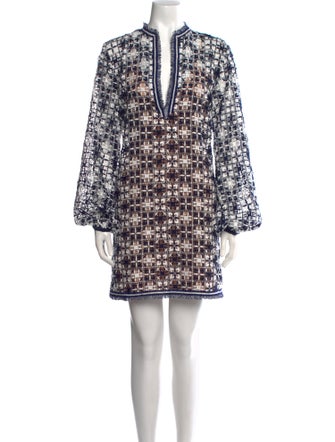 Silvia Tcherassi Printed Mini Dress