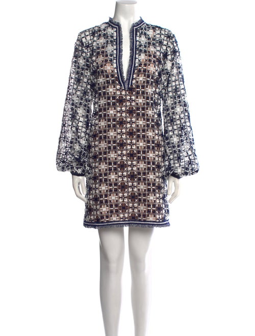 Silvia Tcherassi Printed Mini Dress