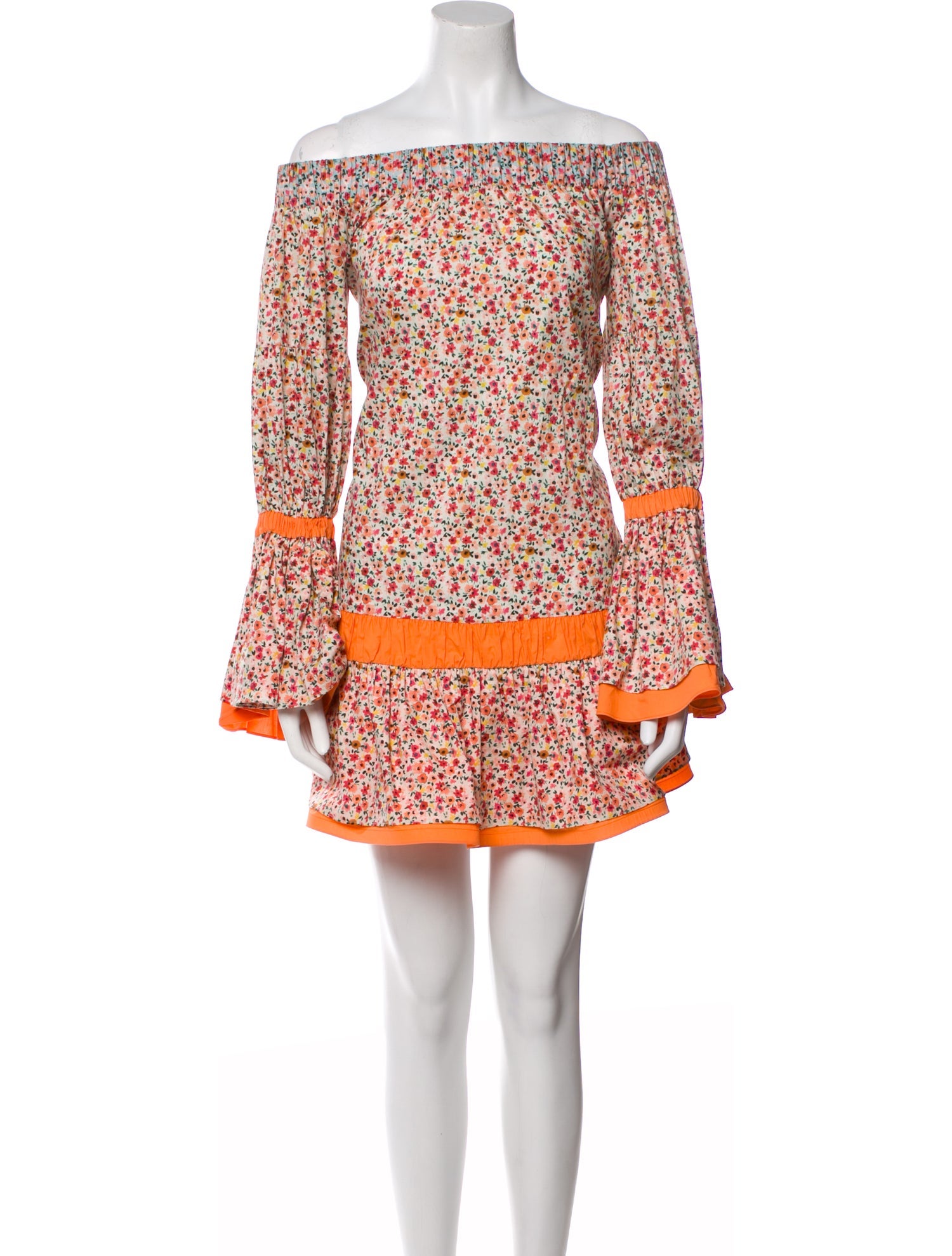 Silvia Tcherassi Floral Print Mini Dress