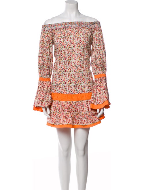 Silvia Tcherassi Floral Print Mini Dress