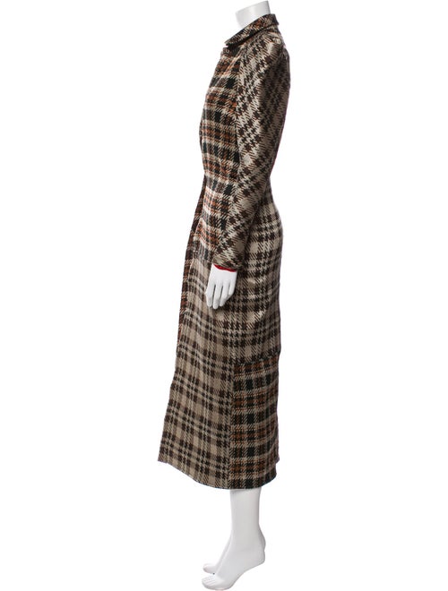 Silvia Tcherassi Plaid Print Coat