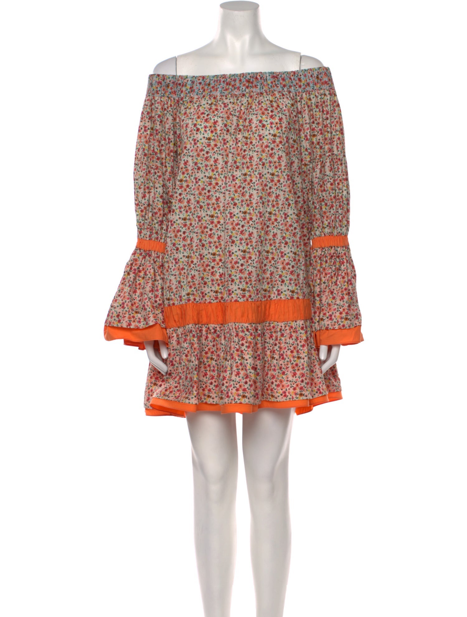 Silvia Tcherassi Floral Print Mini Dress