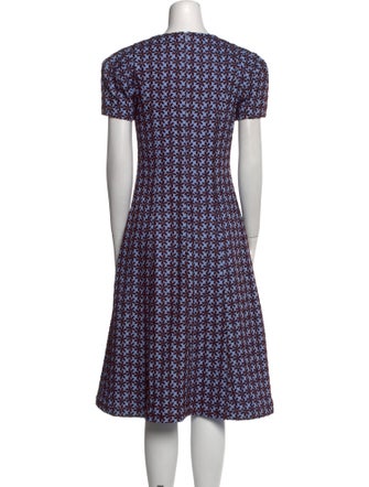 Silvia Tcherassi Printed Midi Length Dress