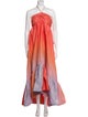 Silvia Tcherassi Halterneck Long Dress