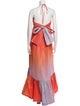 Silvia Tcherassi Halterneck Long Dress