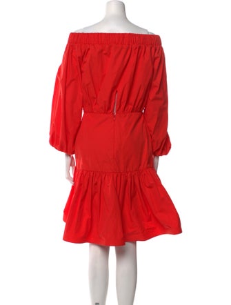 Silvia Tcherassi Off-The-Shoulder Mini Dress