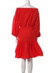 Silvia Tcherassi Off-The-Shoulder Mini Dress
