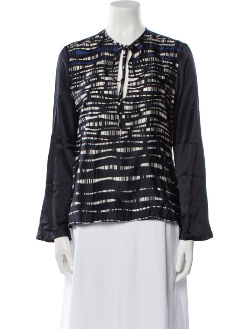 Silvia Tcherassi Silk Printed Blouse