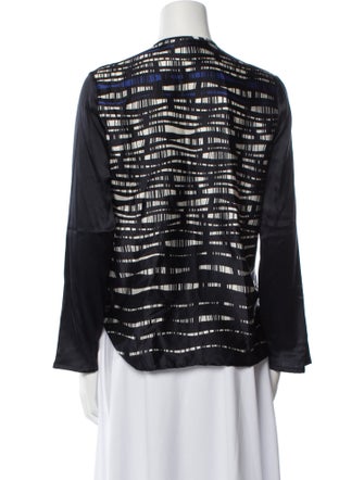 Silvia Tcherassi Silk Printed Blouse