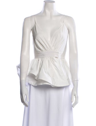 Silvia Tcherassi Liela V-Neck Blouse