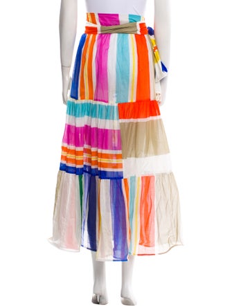 Silvia Tcherassi Striped Long Skirt