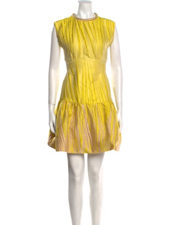 Silvia Tcherassi Crew Neck Knee-Length Dress