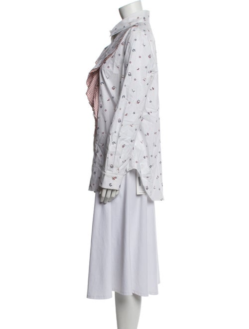 Silvia Tcherassi Printed Long Sleeve Tunic