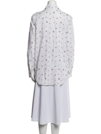 Silvia Tcherassi Printed Long Sleeve Tunic