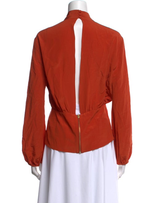 Silvia Tcherassi Silk V-Neck Blouse