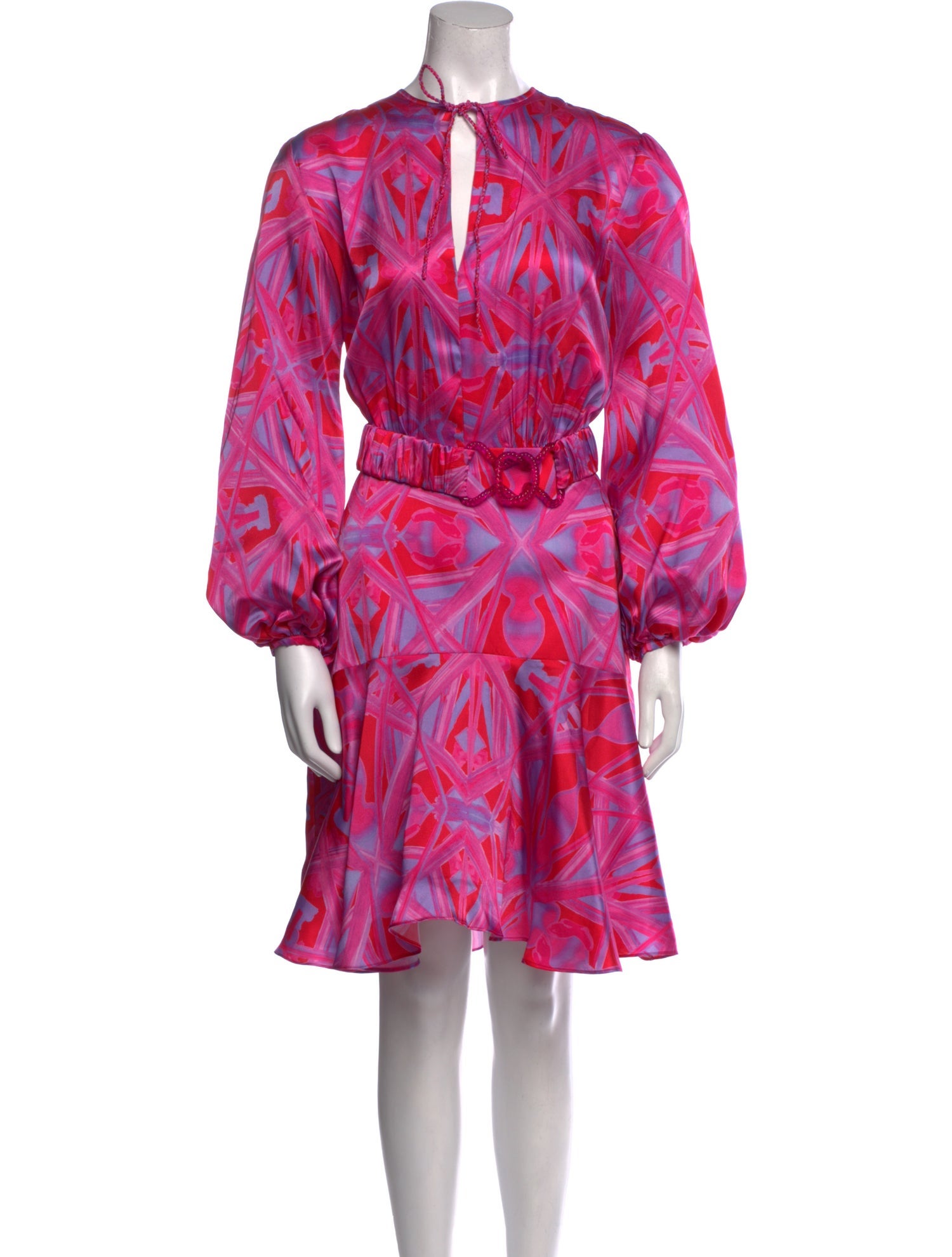 Silvia Tcherassi Silk Knee-Length Dress