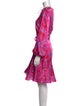 Silvia Tcherassi Silk Knee-Length Dress