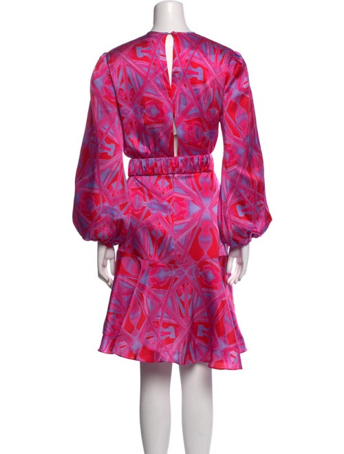 Silvia Tcherassi Silk Knee-Length Dress