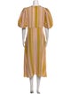 Silvia Tcherassi Silk Midi Length Dress