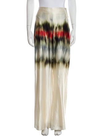 Silvia Tcherassi Silk Wide Leg Pants