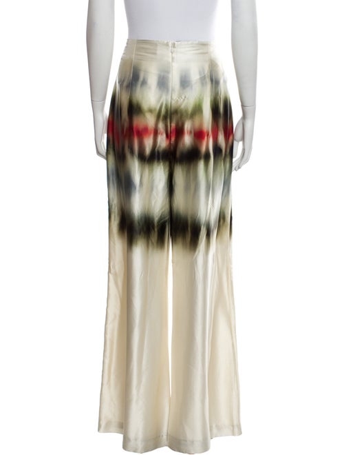 Silvia Tcherassi Silk Wide Leg Pants