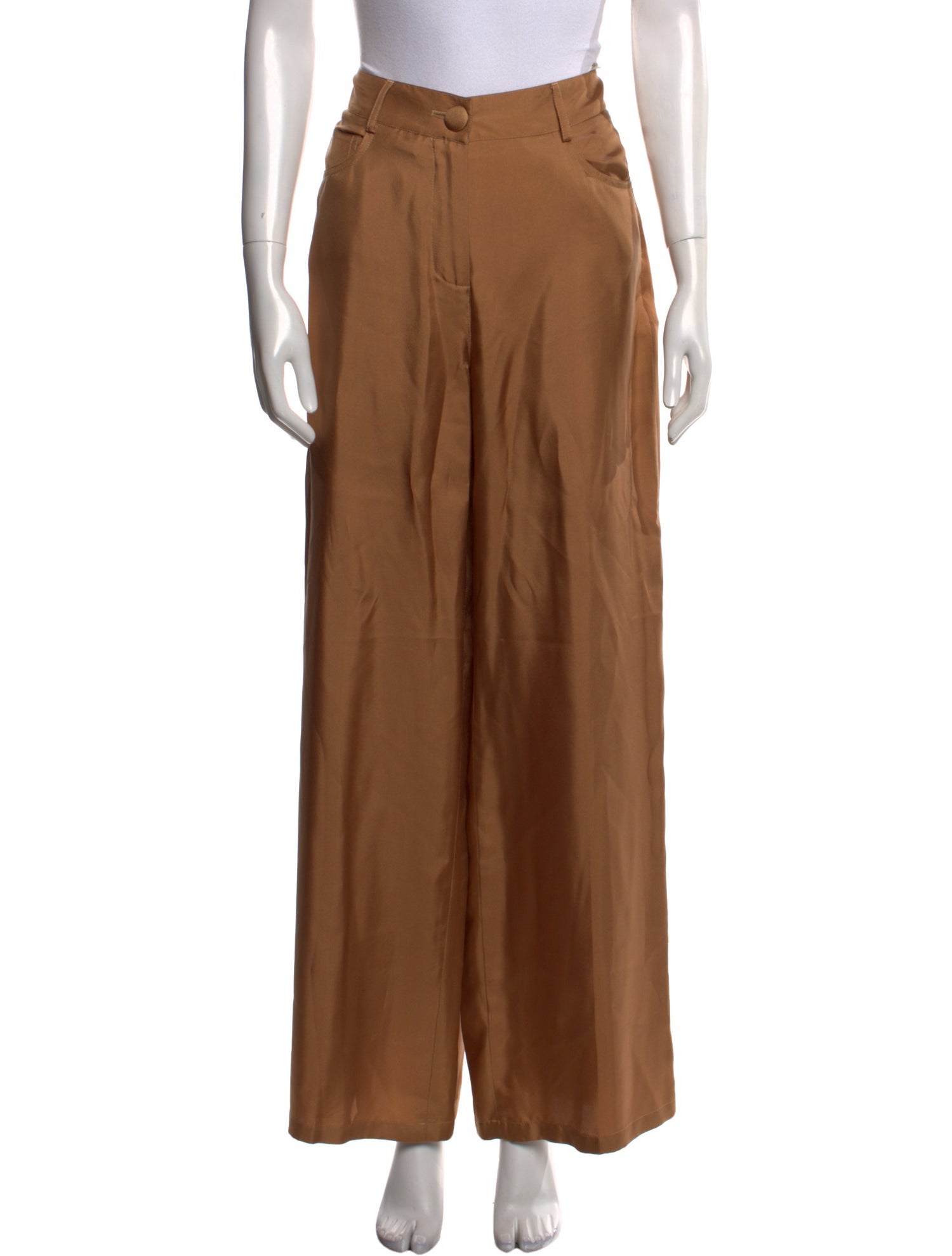 Silvia Tcherassi Silk Wide Leg Pants w/ Tags