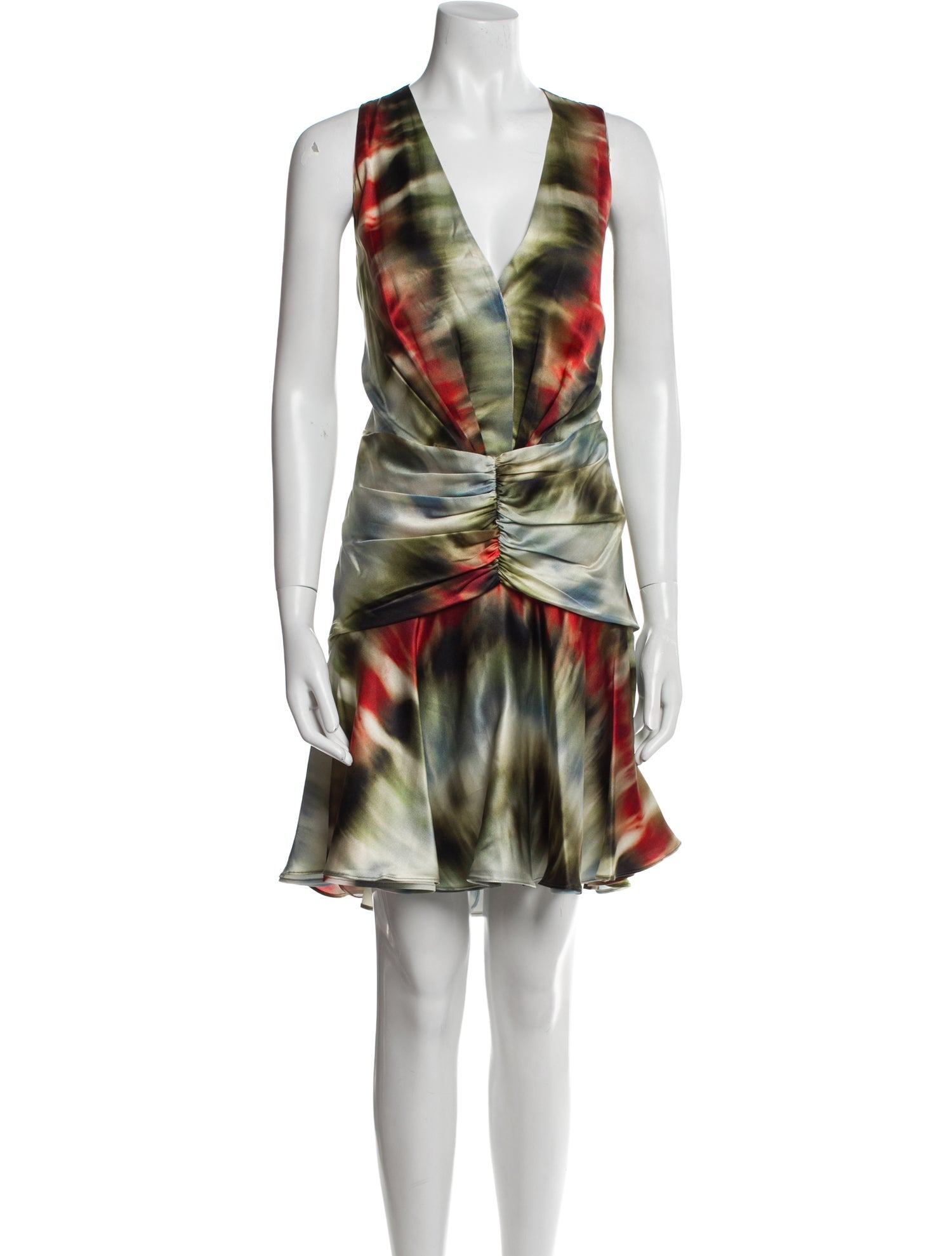 Silvia Tcherassi Silk Knee-Length Dress