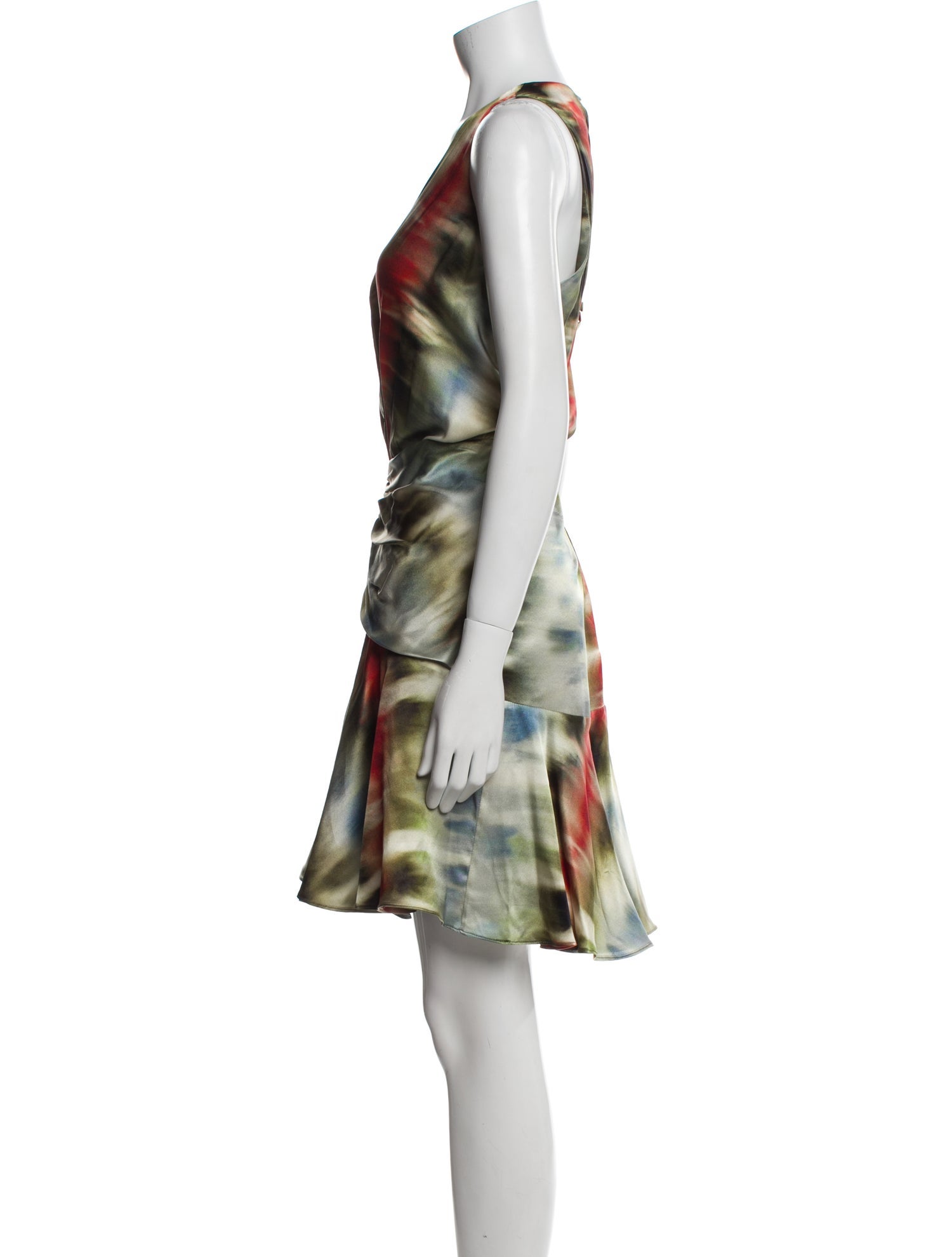 Silvia Tcherassi Silk Knee-Length Dress
