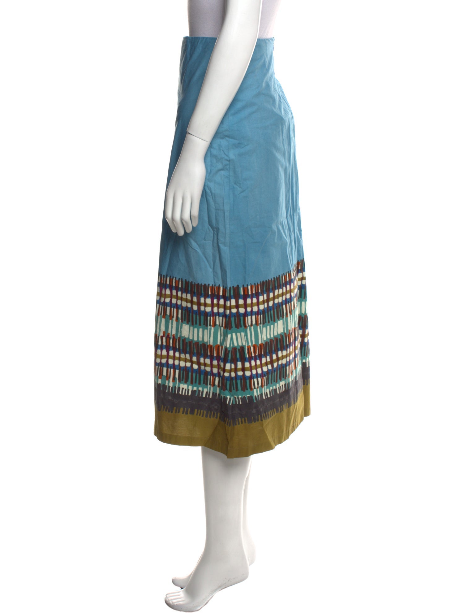 Silvia Tcherassi Printed Midi Length Skirt