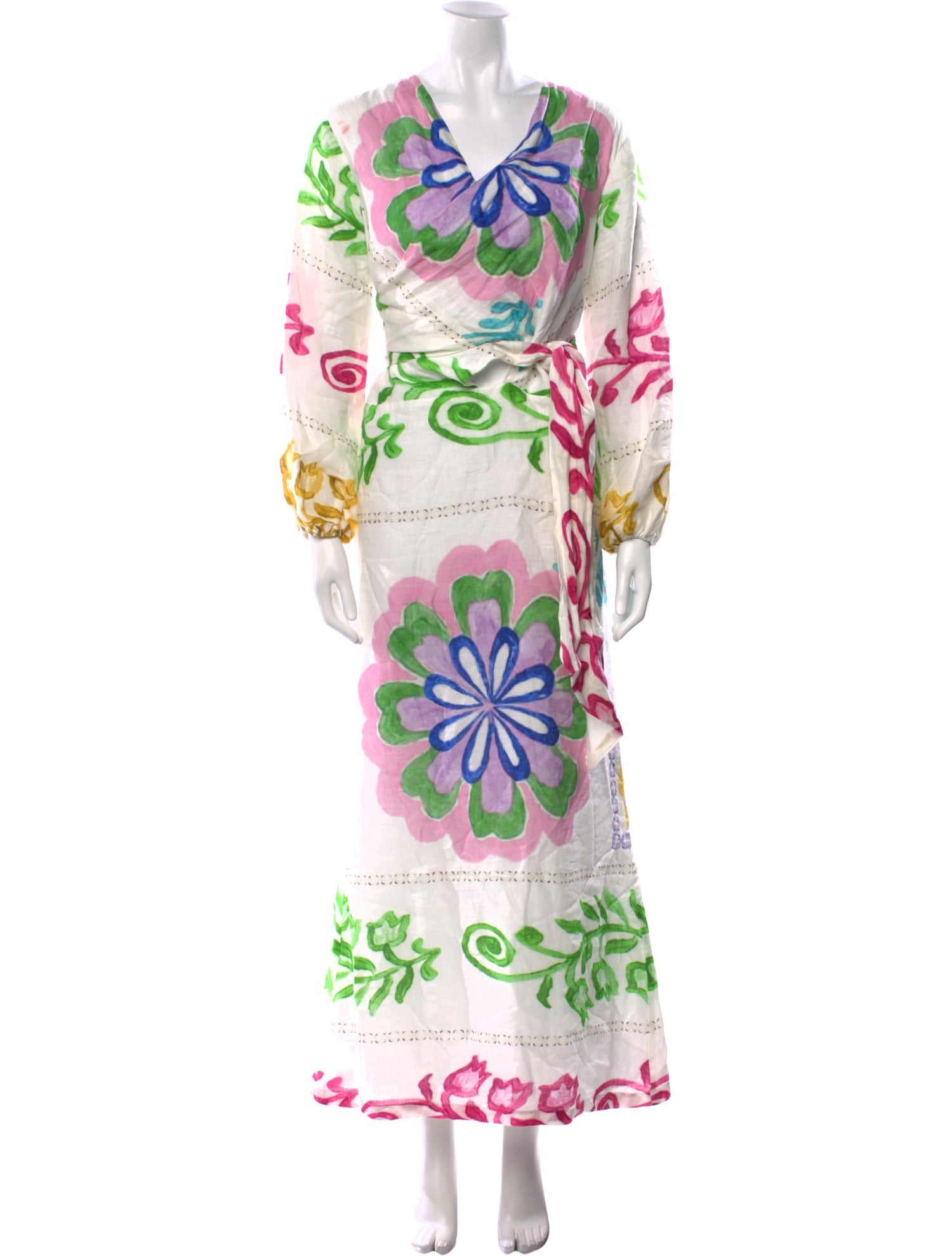 Silvia Tcherassi Printed Long Dress