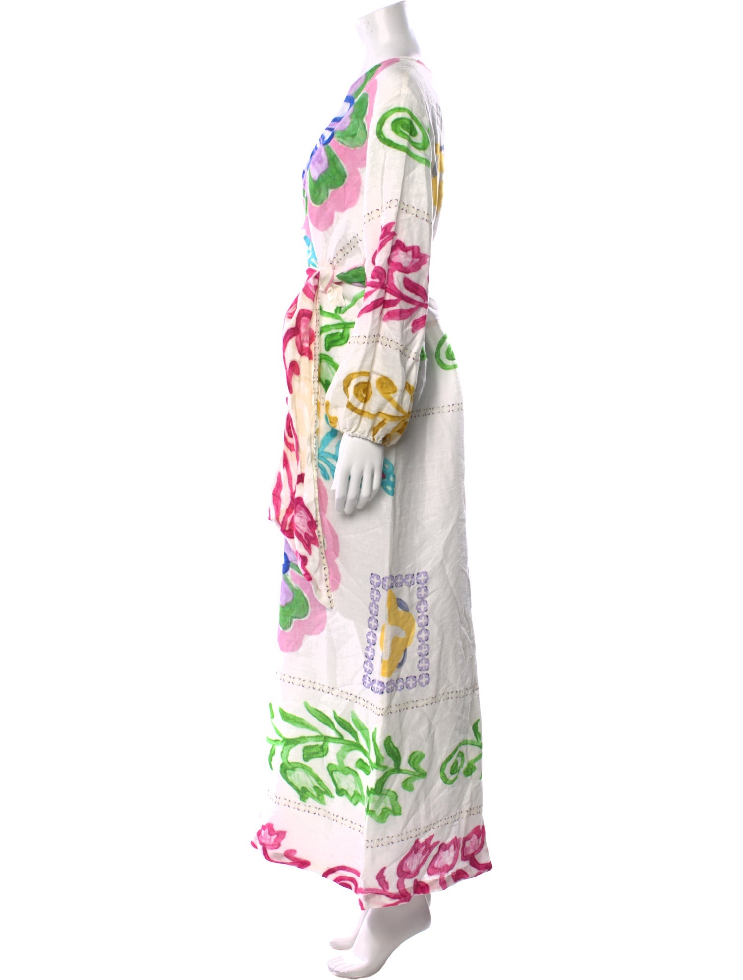 Silvia Tcherassi Printed Long Dress