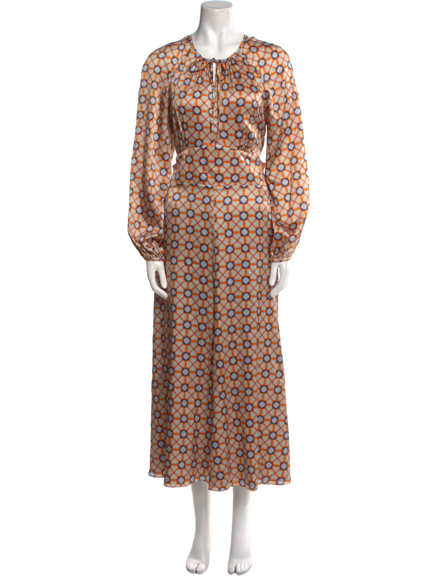 Silvia Tcherassi Silk Long Dress