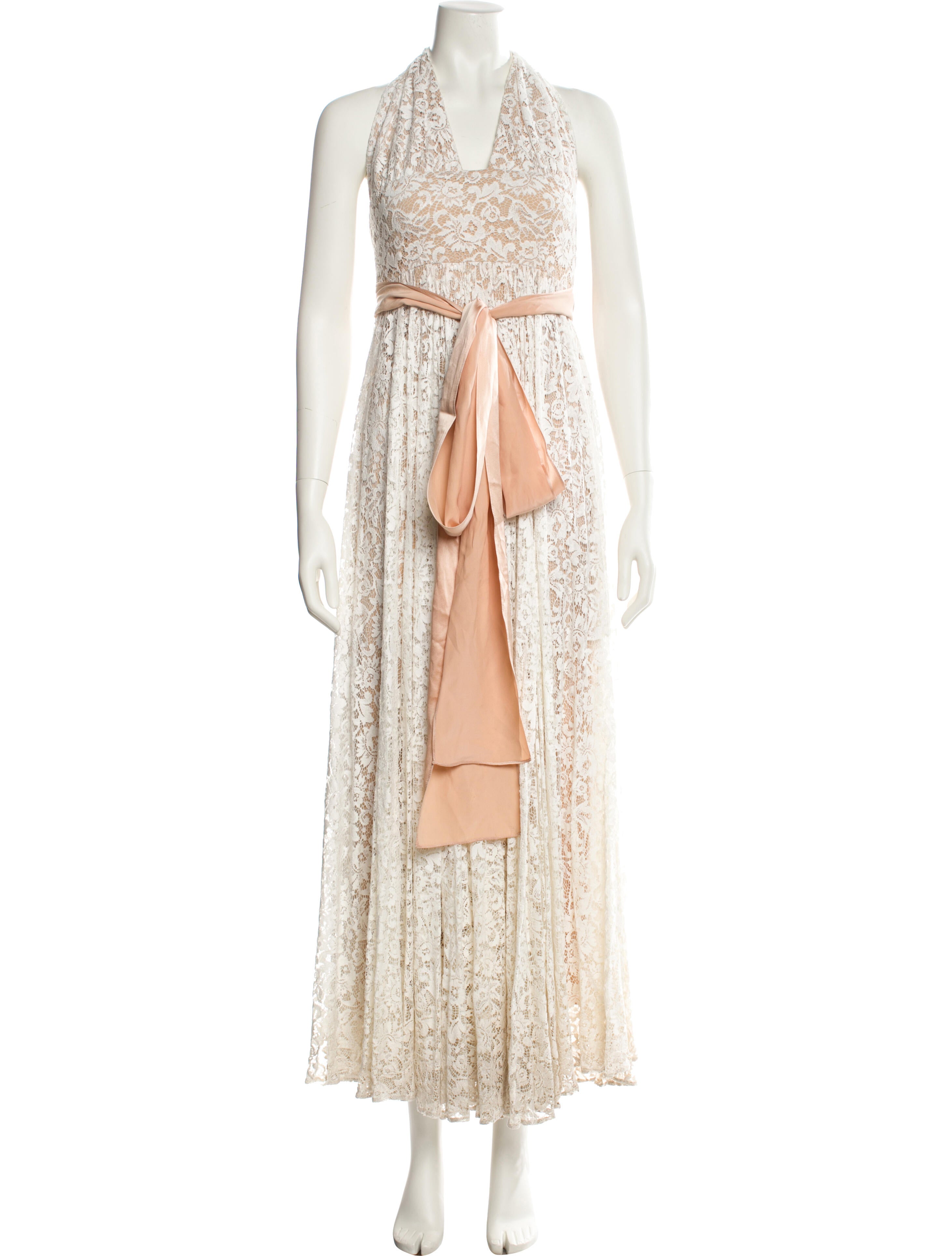 Silvia Tcherassi Halterneck Long Dress